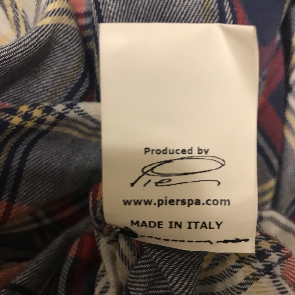 Boy. By Band of Outsiders side tie plaid top - Picture 4 of 4